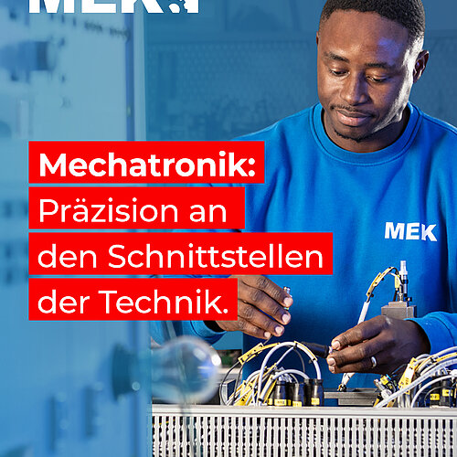 In der Mechatronik verbindest du Mechanik, Elektrotechnik und smarte... In der Mechatronik verbindest du Mechanik, Elektrotechnik und smarte...