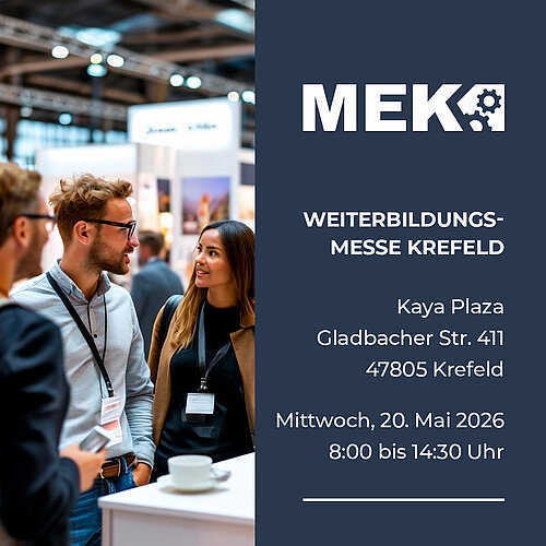 Dein Startschuss ins Berufsleben: Besuche uns in Krefeld! 🚀
Du möchtest... Dein Startschuss ins Berufsleben: Besuche uns in Krefeld! 🚀
Du möchtest...